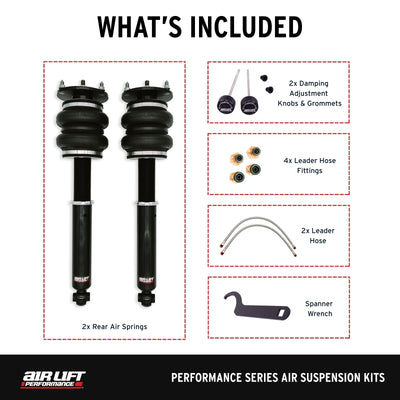 Air Lift Performance 89-00 Lexus LS400 Rear Air Suspension Kit