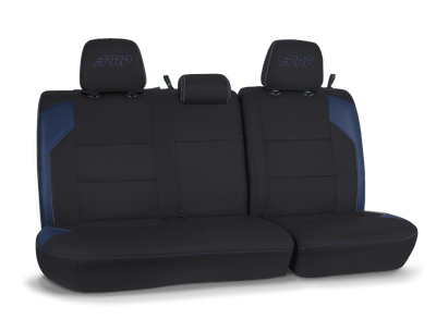 PRP 16-23 Toyota Tacoma Rear Bench Cover - Black/Navy Blue