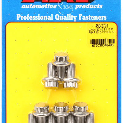 ARP Ford Dana 60/40 SS Rear End Cover Bolt Kit