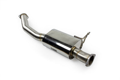 ISR Performance Series II - EP Single Tip Blast Pipe Exhaust - Resonated - 89-94 Nissan 240sx (S13)