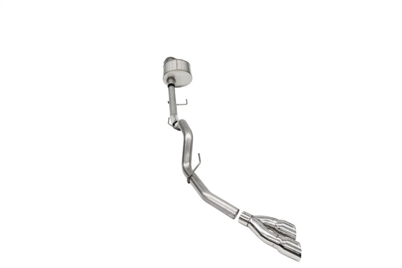 Corsa 2021-2025 Ford F-150 Regular Cab/6.5in Bed 5.0L V8 Xtreme Cat-Back Single Side Exit-Polished