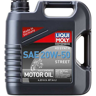 LIQUI MOLY 4L Motorbike HD Synth SAE 20W50 Street