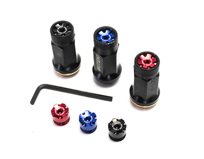 Wheel Mate Muteki Aluminum Closed End Cap 12 X 1.50- Blue (24 PCS)