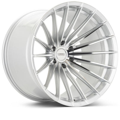 Vossen HFX-4 22x10 - 6x139.7 - ET-18 - Super Deep - 106.1 - Silver Polished Wheel