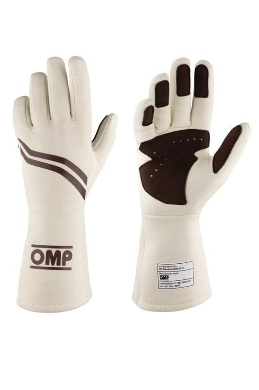 OMP DIJON GLOVES FIA 8856-2018 my2025 CREAM SZ L