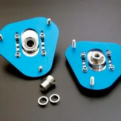 Cusco 2015+ Mazda Demio / Mazda2 Front Upper Pillowball Mount Set Camber Adj Nut/Collar