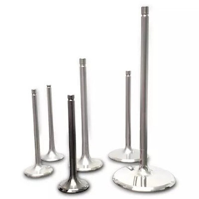 Ferrea 2004 Kawasaki/Suzuki 250 25mm Head 4.46mm Stem Dia Titanium Exhaust Valve - Set of 2