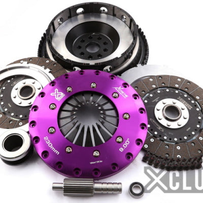 XClutch 08-13 BMW M3 Base 4.0L 9in Twin Solid Organic Clutch Kit