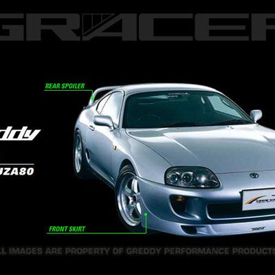 GReddy 93-97 Toyota Supra FRP Front Lip Spolier ** Must ask/call to order**