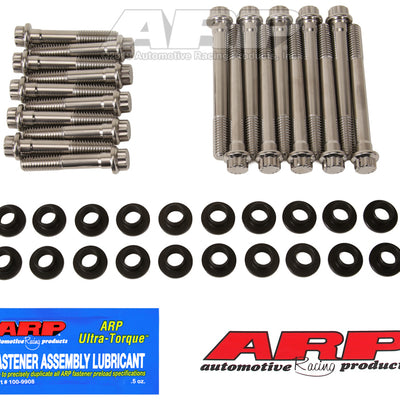 ARP SB Ford w/ W Heads SS 12pt Head Bolt Kit