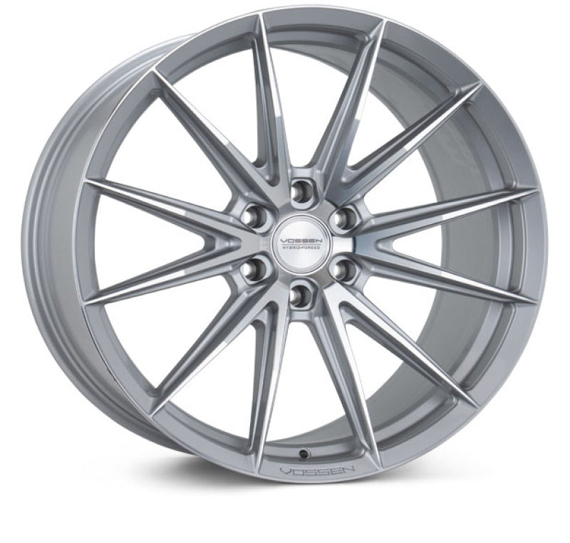 Vossen HFX-2 22x10 / 6x139.7 / ET-18 / Super Deep Face / 106.1 - Silver Polished Wheel