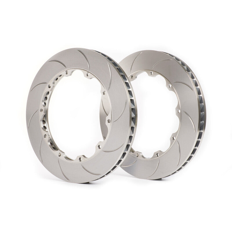 GiroDisc Audi C7 S6/S7/RS6/RS7 356mm Rear Replacement Slotted Rings