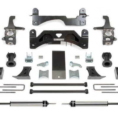 Fabtech 07-15 Toyota Tundra 2/4WD 6in Basic Sys w/C/O Spacers & Rr Dlss