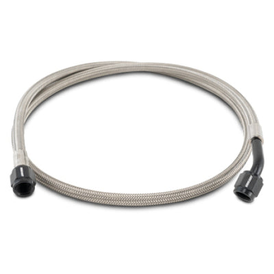 Vibrant Pre-Assembled Hose Assemblies -4AN 36in Length Hose End Style Straight/45 Degrees