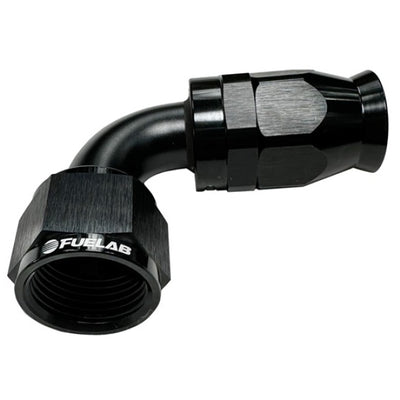 Fuelab PTFE Swivel Hose End Fitting - 90 Degree - 12AN