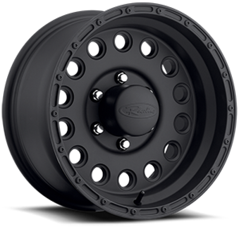 Raceline 887B Rock Crusher 15x8in / 5x139.7 BP / -32mm Offset / 107.95mm Bore - Satin Black Wheel