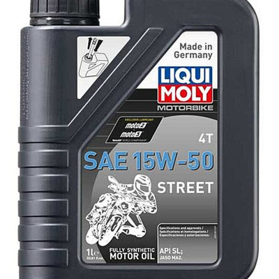 LIQUI MOLY 1L Motorbike 4T SAE 15W50 Street