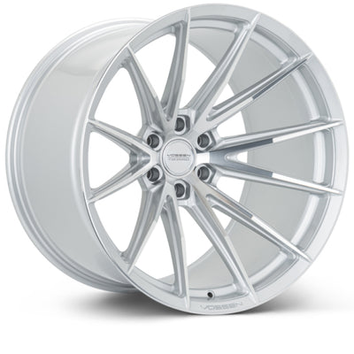 Vossen HFX-2 17x9 - 6x135 - ET0 - Super Deep - 87.1 - Silver Polished Wheel