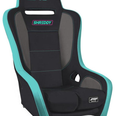 PRP Shreddy Podium Suspension Seat - Black/Teal