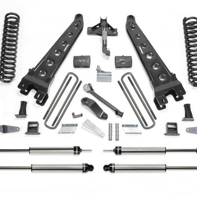 Fabtech 08-10 Ford F450/550 4WD 6in Rad Arm Sys w/Coils & Dlss Shks