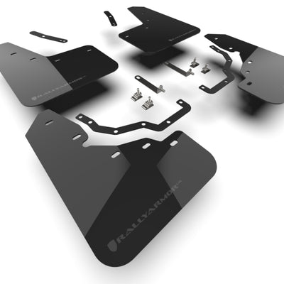 Rally Armor 2024+ Lexus GX-550 Overtrail Black UR Mud Flap Dark Grey Logo