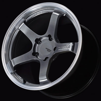 Advan GT Premium Version 21x10.5 +15 5x112 Machining and Hyper Platinum Black Wheel