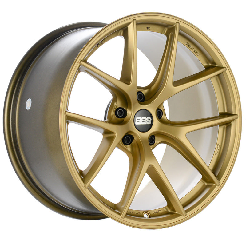 BBS Unlimited CI-R 19x8.5 ET52.5 (Face 1) Satin Gold Wheel