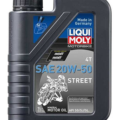 LIQUI MOLY 1L Motorbike 4T SAE 20W50 Street