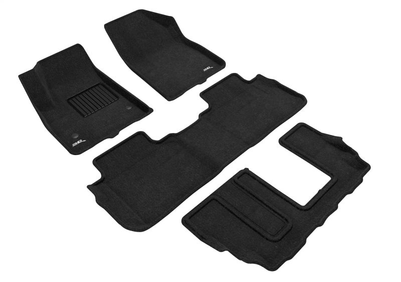 3D MAXpider 17-23 GMC Acadia With Bench 2Nd Row Elegant Black R1 R2 R3
