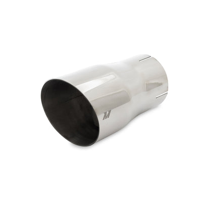 Mishimoto Clamp-On Single Wall Exhaust Tip 5in Outlet - Polished