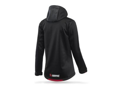Akrapovic Womens Corpo Softshell Jacket Black - S