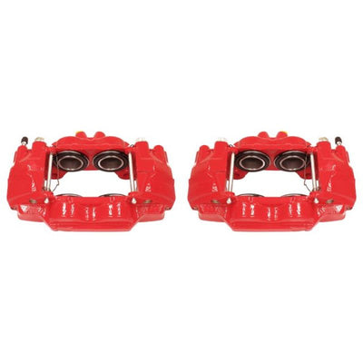 Power Stop 03-09 Toyota 4Runner Front Red Calipers w/o Brackets - Pair