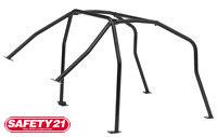 Cusco SFTY21 2-Psgr 6-Pt BLK Roll Cage 70-71 Datsun 240Z(S30-Series I Only) Arnd Dash(S/O-No Cancel)