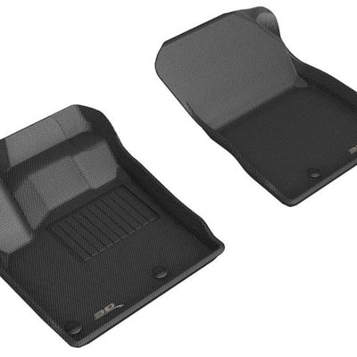3D MAXpider 21-22 Nissan Rogue Kagu 1st Row Floormat - Black