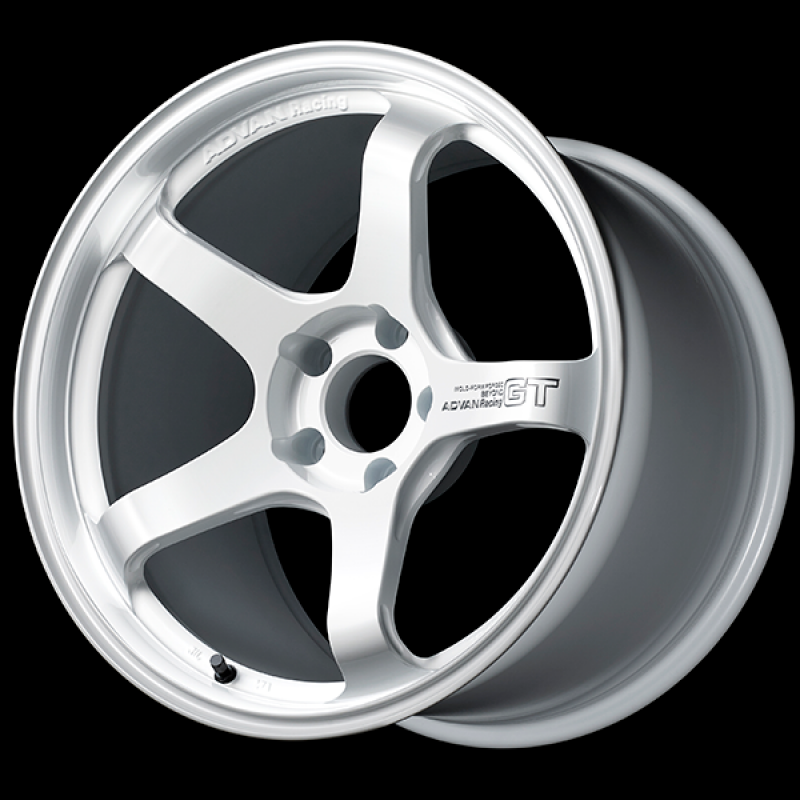 Advan GT Beyond 18X9.5 / +22 Offset / 5x120 BC / +22mm Bore / Racing White