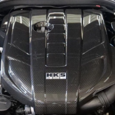 HKS DRY CARBON ENGINE COVER A90 RZ