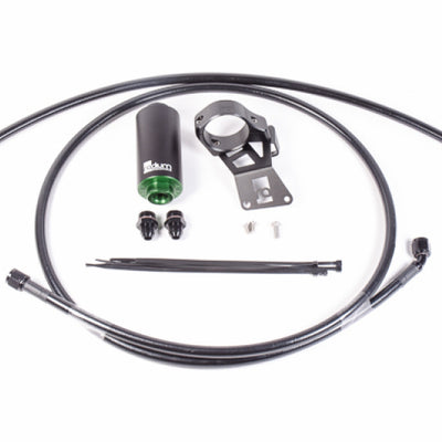 Radium Engineering Mitsubishi EVO X Fuel Hanger Feed Kit - Stainless Filter