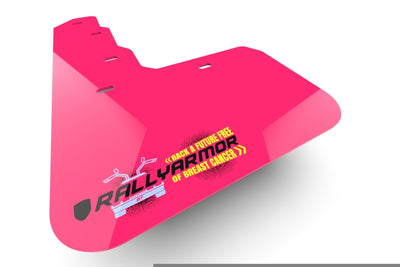 Rally Armor 22-25 Rivian R1T Pink Mud Flap BCE Logo