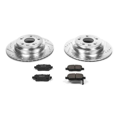 Power Stop 05-12 Acura RL Rear Z23 Evolution Sport Brake Kit