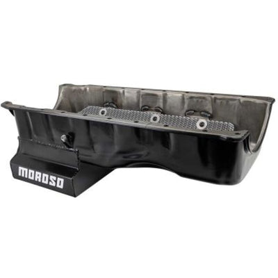 Moroso BBC Gen V/VI / GM ZZ632 Wet Sump 8in Steel Oil Pan