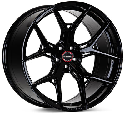 Vossen 22x12 -ET42 -5x112 -66.56 -Deep -Gloss Black