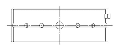 ACL Nissan VG30DETT 3.0L-V6 0.025 Oversized High Performance Main Bearing Set
