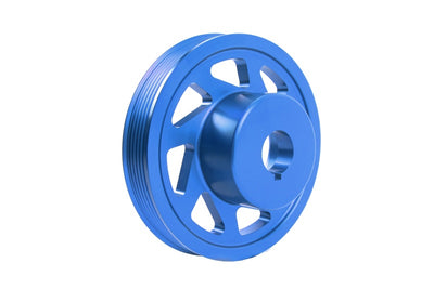 PERRIN 93-14 Subaru Impreza (Incl. 02-14 WRX) / 04-21 STI (w/o AC) Lightened Crank Pulley - Blue
