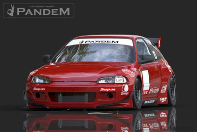 GReddy 92-95 Honda Civic EG Hatchback Pandem Rocket Bunny Side Skirts
