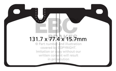 EBC S7 Brake Pad and Rotor Kit