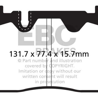 EBC S7 Brake Pad and Rotor Kit