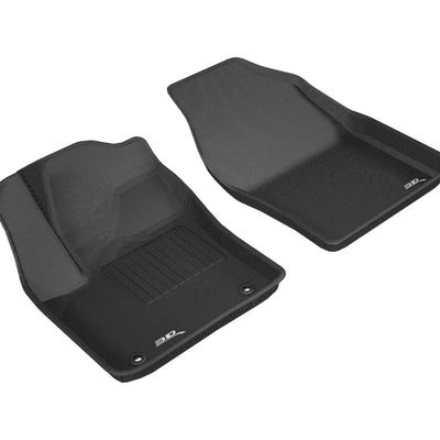 3D MAXpider 2018-2019 Toyota C-HR Kagu 1st Row Floormat - Black