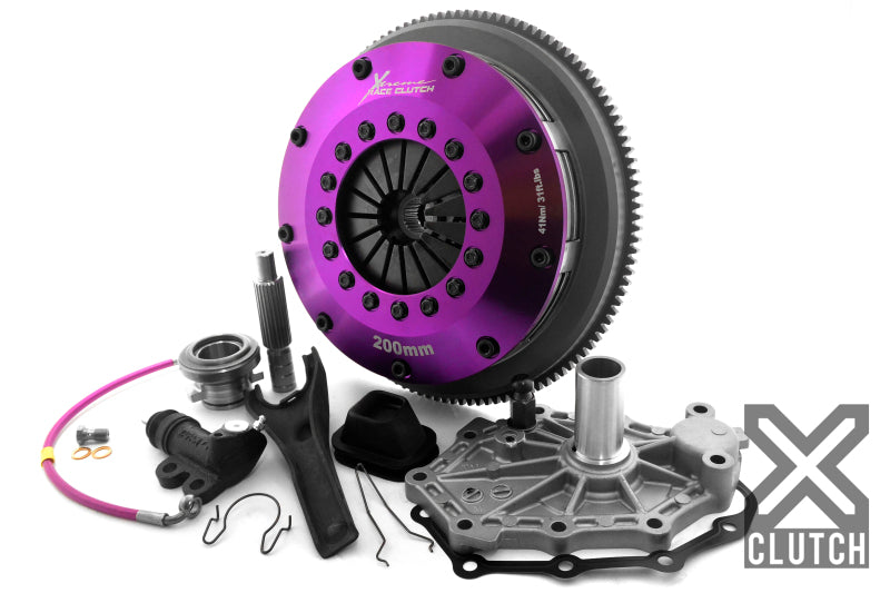 XClutch 93-98 Nissan Skyline GT-R 2.6L R33 8in Twin Sprung Ceramic Clutch Kit