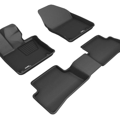 3D MAXpider 2019-2020 Lexus UX Kagu 1st  & 2nd Row Floormat - Black