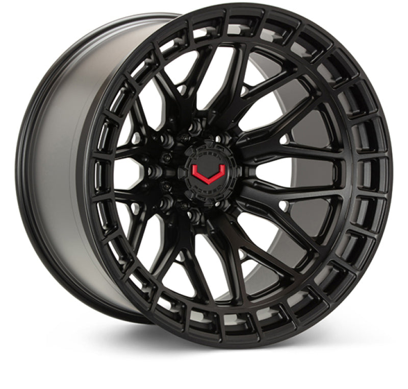 Vossen LCX-02 22x10 - 8x180 - ET18 - Super Deep - 124.3 - Satin Black Wheel
